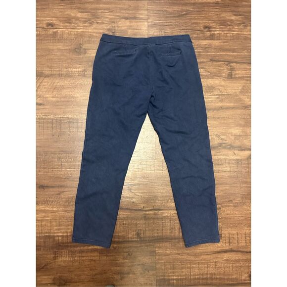 Kut from the Kloth Navy Blue Straight Leg Pants, Sz 12 + - Picture 7 of 7